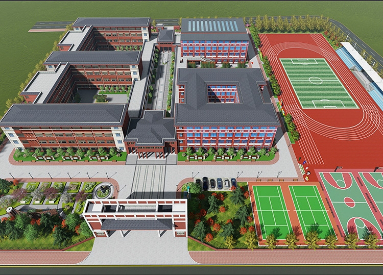 菏澤市東明第一實驗小學景觀設(shè)計